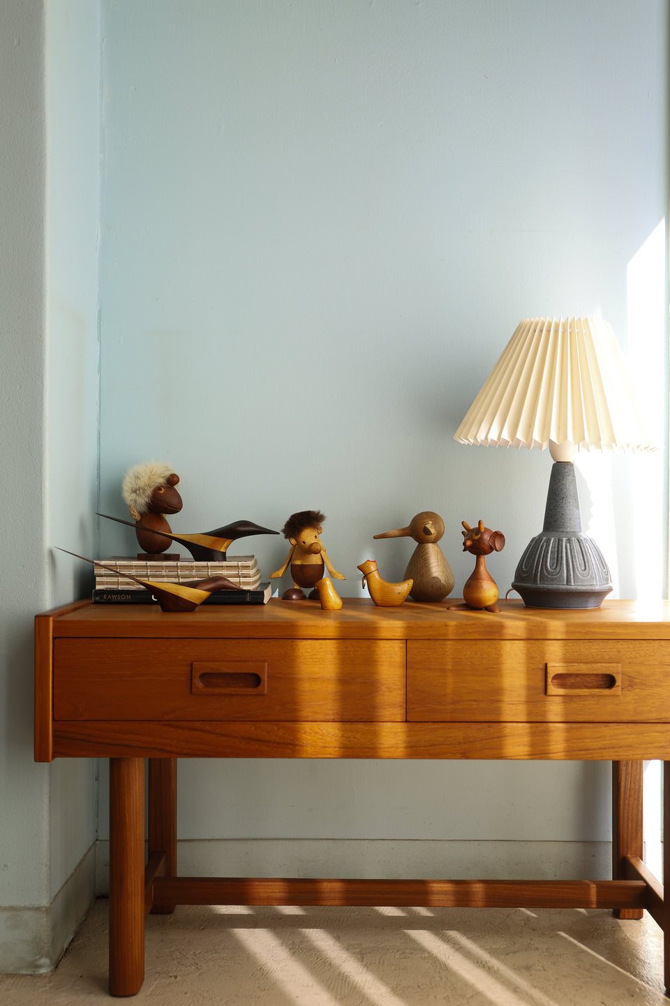 Danish Vintage Wooden Bird Objet/デンマークヴィンテージ 鳥の置物 木製オブジェ 北欧雑貨