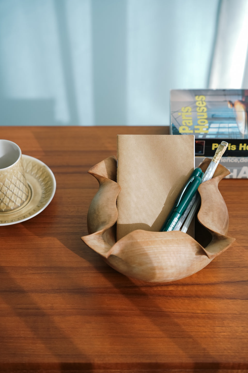 Made in Italy Wooden Bowl/イタリア製 木製ボウル ヴィンテージインテリア