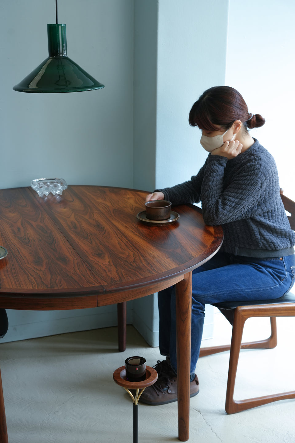 Norway Vintage Bruksbo Darby Extension Dining Table Torbjørn Afdal/ノルウェーヴィンテージ ブルクスボ エクステンションダイニングテーブル トールビョルン・アフダル ローズウッド材