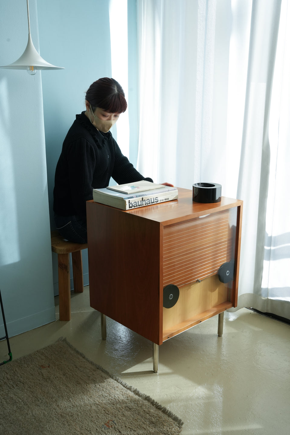 Punt Mobles Shutter Small Cabinet/スモールキャビネット 蛇腹扉 スペイン家具