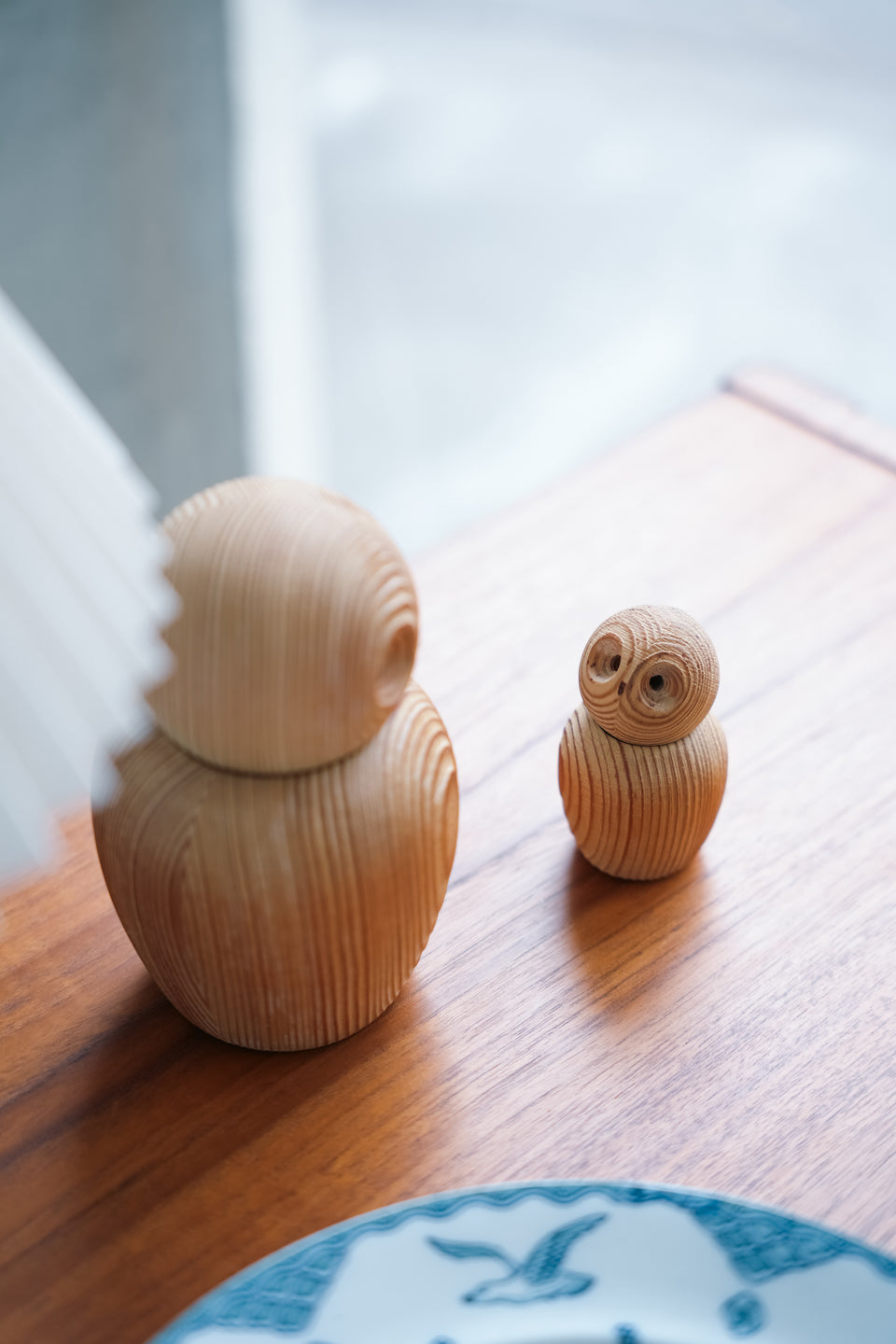 STIMAN Gavle Pinewood Owl Object Swedish Vintage/スウェーデンヴィンテージ フクロウのオブジェ パイン材 北欧インテリア