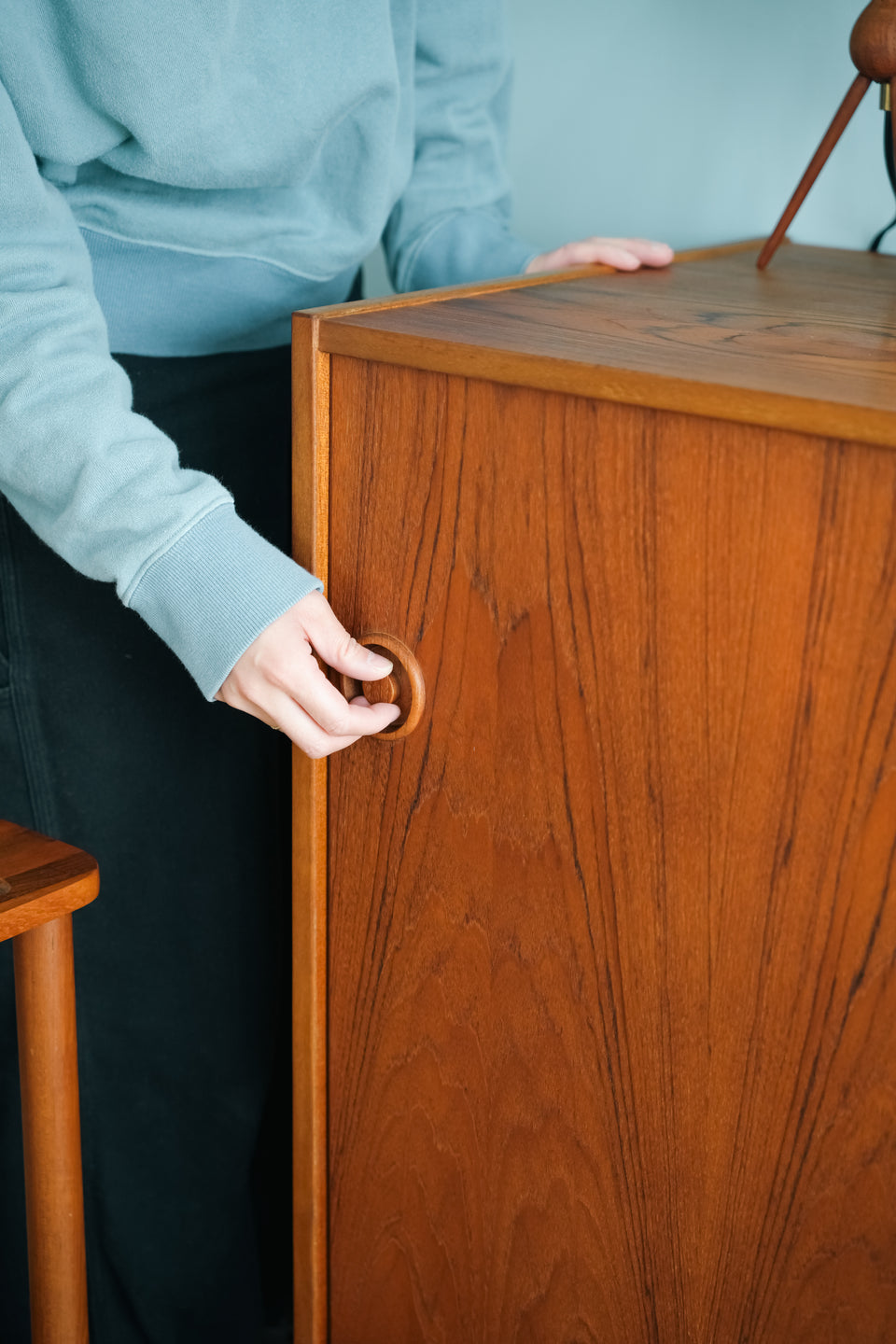 Small Side Board Cabinet Teak Danish Vintage/デンマークヴィンテージ スモールサイドボードキャビネット チーク材 北欧家具
