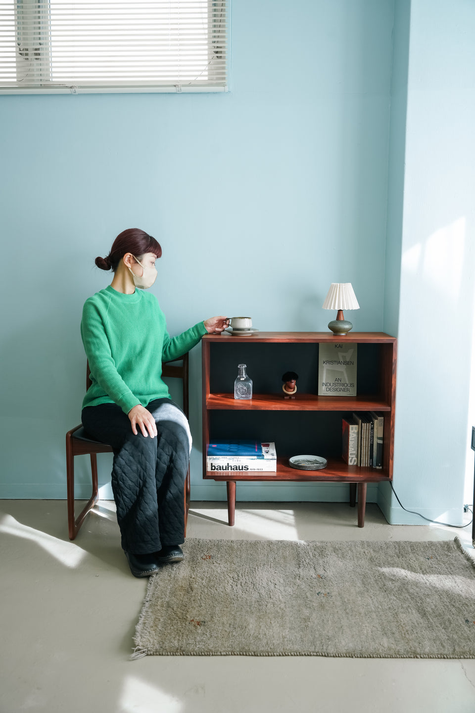 Small Bookcase Rosewood Danish Vintage/デンマークヴィンテージ スモールブックケース 本棚 ローズウッド 北欧家具