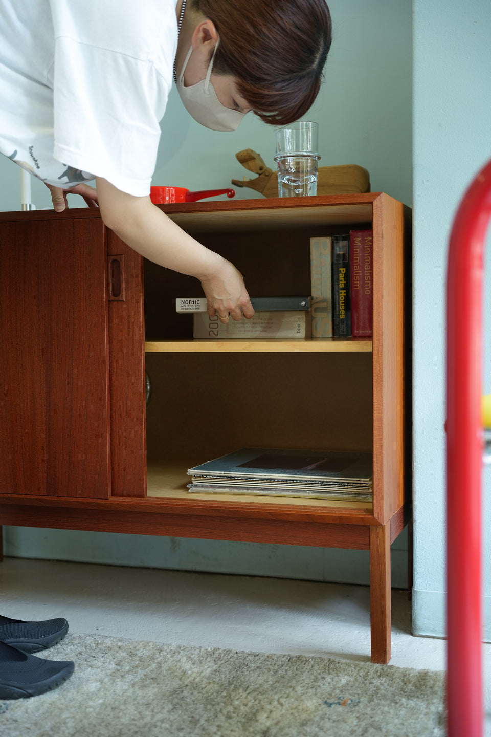 Swedish Vintage Sideboard Cabinet Teakwood/スウェーデンヴィンテージ サイドボード キャビネット チーク材 北欧家具