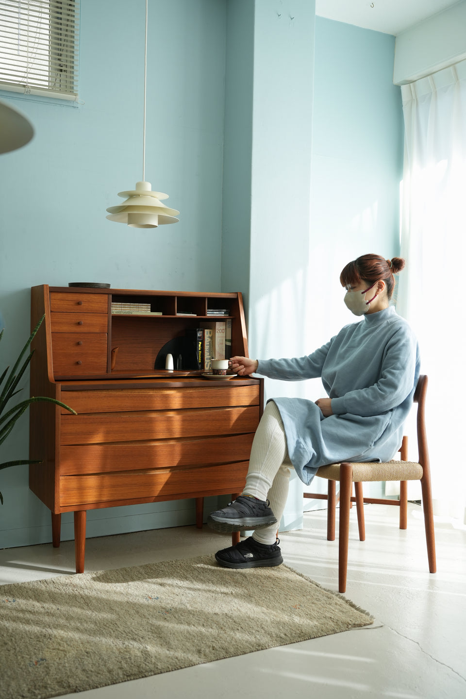 Writing Bureau Dresser Danish Vintage/デンマークヴィンテージ ライティングビューロー ドレッサー 北欧家具