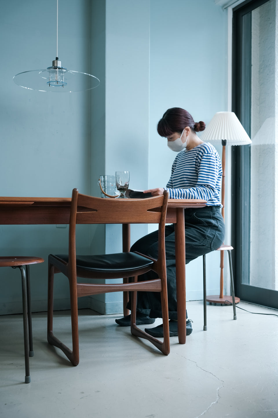 Draw Leaf Extension Dining Table Danish Vintage/デンマークヴィンテージ エクステンションダイニングテーブル チーク材
