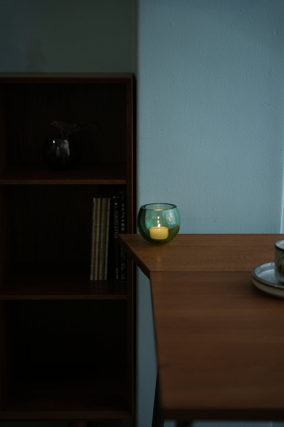 Holmegaard Cocoon Tea Light Holder/ホルムガード コクーン ティーライト キャンドルホルダー
