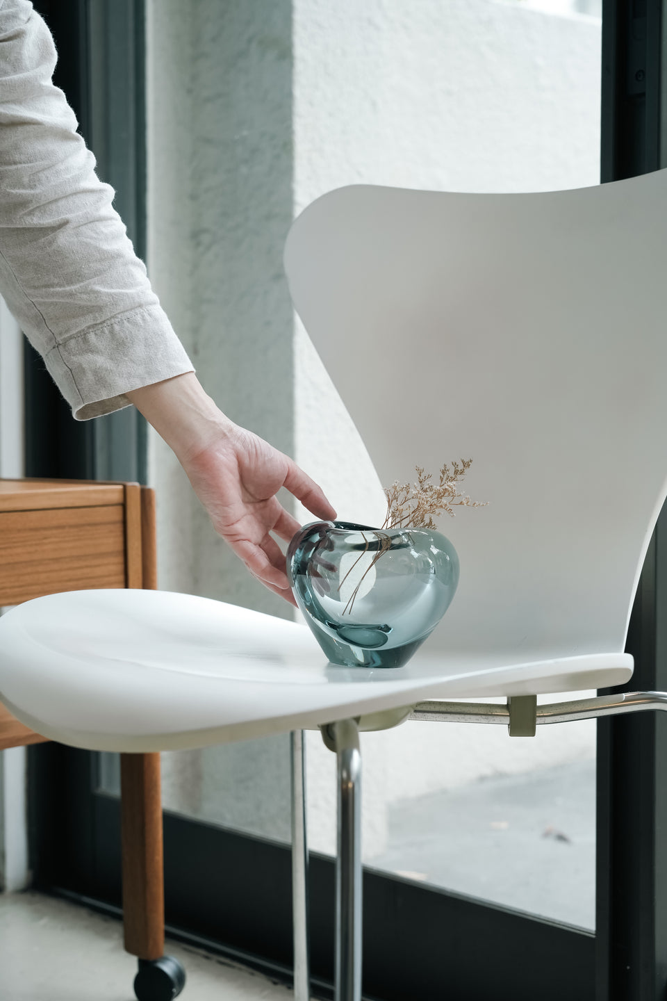 Holmegaard Glass Vase Per Lütken/ホルムガード ガラスベース 花瓶 ペル・ルッケン