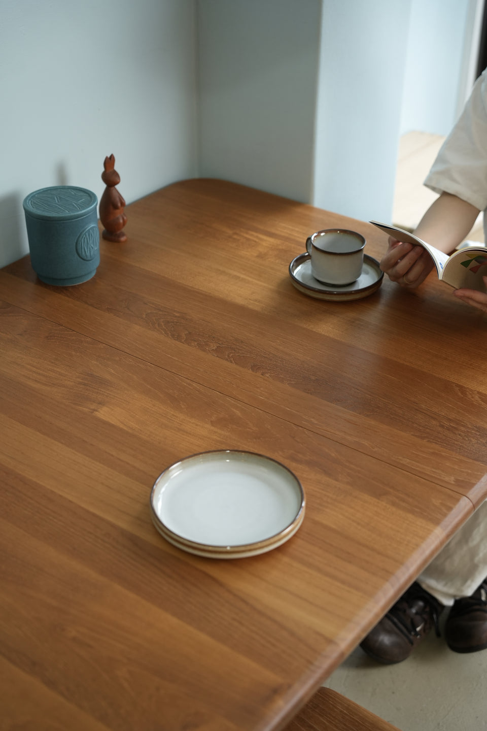 Solid Teak Extension Dining Table Danish Vintage/デンマークヴィンテージ エクステンション ダイニングテーブル チーク材

