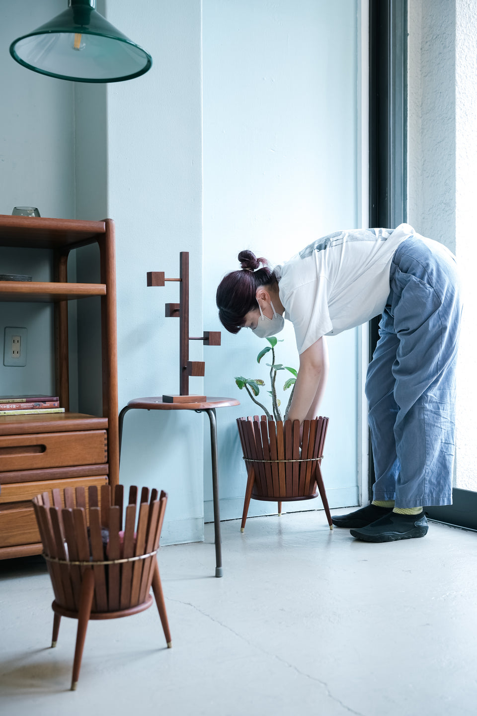 Teak Plant Stand Danish Vintage/デンマークヴィンテージ プラントスタンド チーク材
