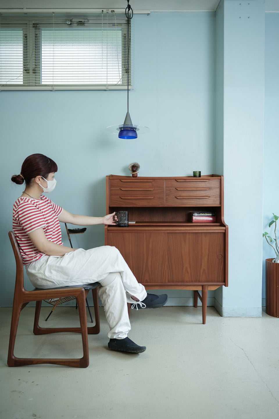 Teakwood Writing Bureau Danish Vintage/デンマークヴィンテージ ライティングビューロー チーク材
