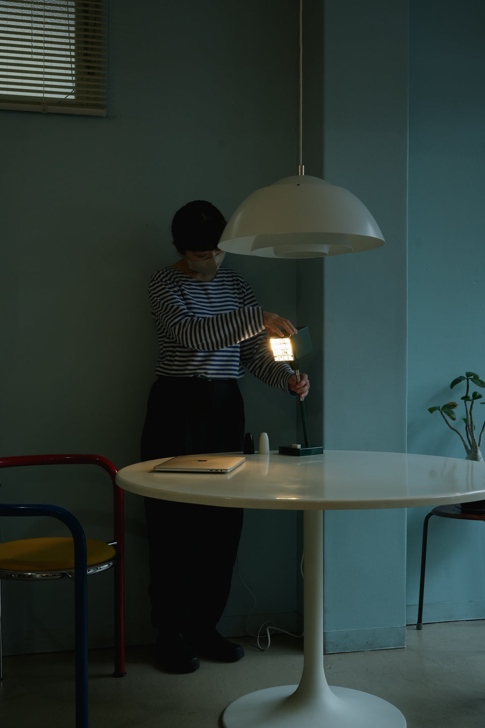 Bjorn Svensson Kuben Table Lamp Elidus/スウェーデンヴィンテージ テーブルランプ ビョルン・スヴェンソン