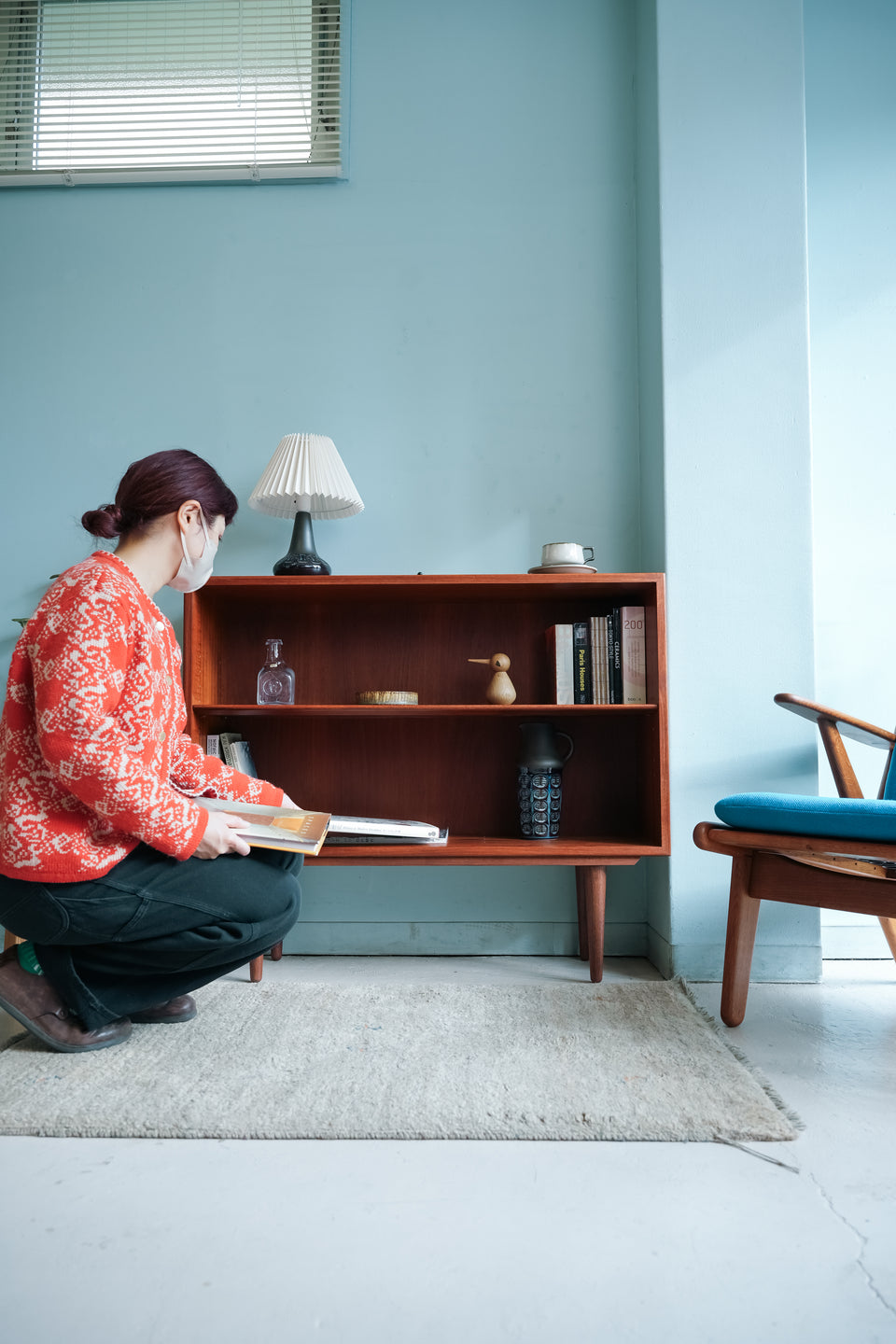 Borge Mogensen Teak Bookcase Soborg Mobler/ボーエ・モーエンセン ソボーモブラー ブックケース 本棚  デンマークヴィンテージ
