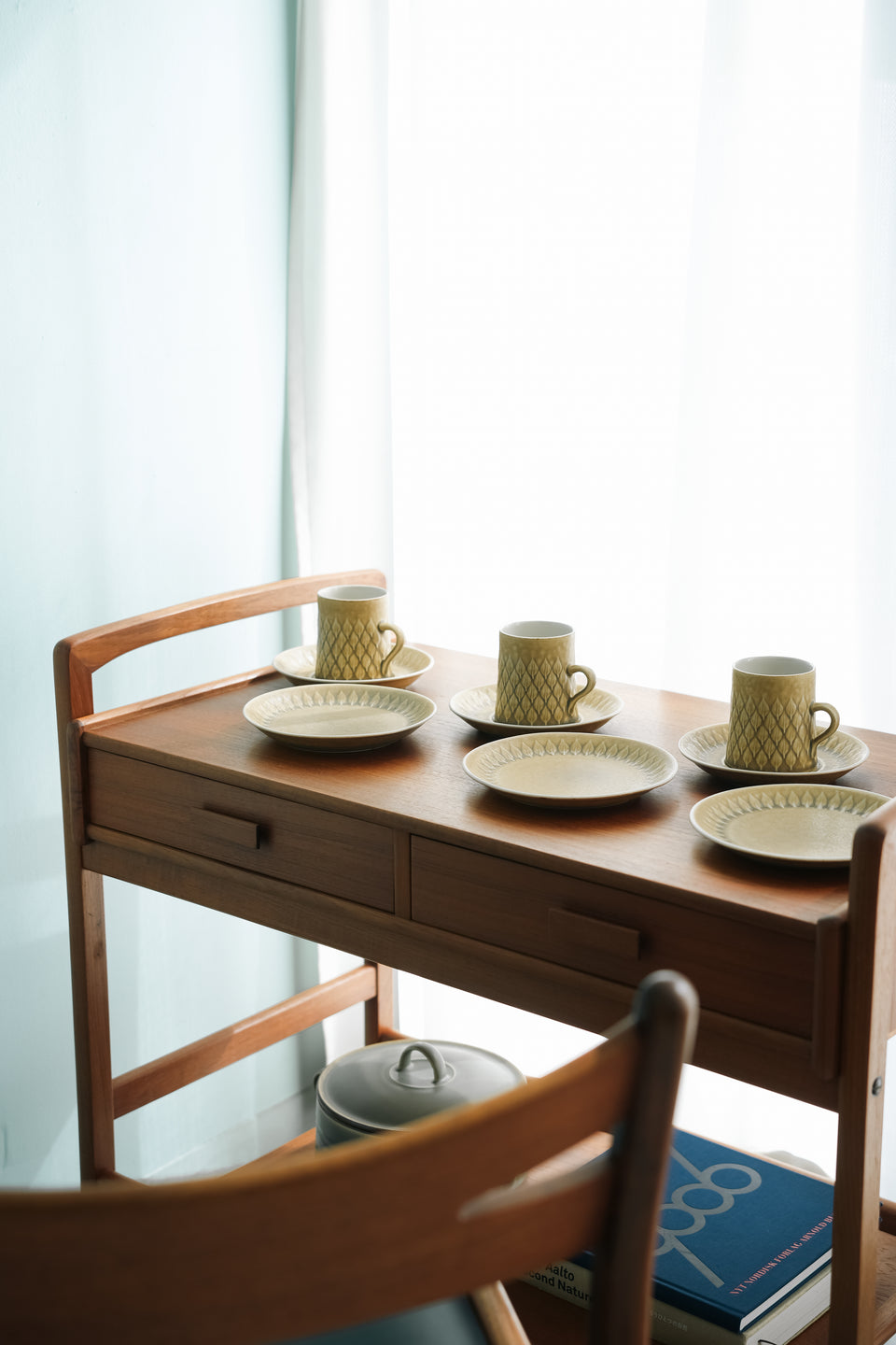 Tea Cup and Saucer Plate Jens H.Quistgaard Relief/ティーカップ＆ソーサー プレート イェンス・クイストゴー レリーフ 北欧ヴィンテージ食器