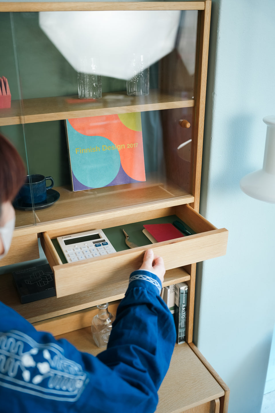 Bodafors Glass Cabinet Shelf Swedish Vintage/スウェーデンヴィンテージ ボダフォース ガラスキャビネット シェルフ 北欧家具