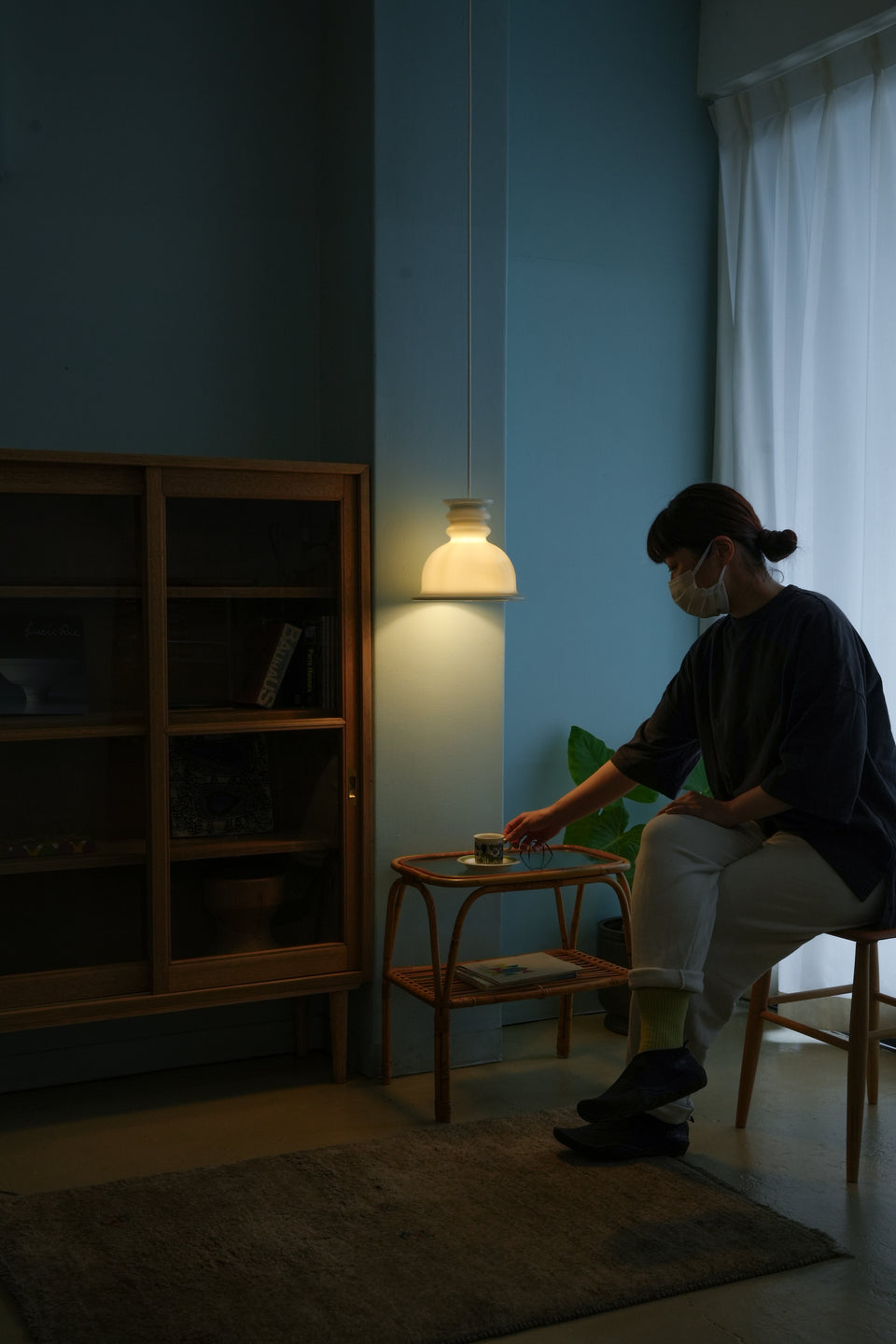 Holmegaard Pendant Light Kro Small Gray/ホルムガード ペンダントライト シセ・ヴェアナー