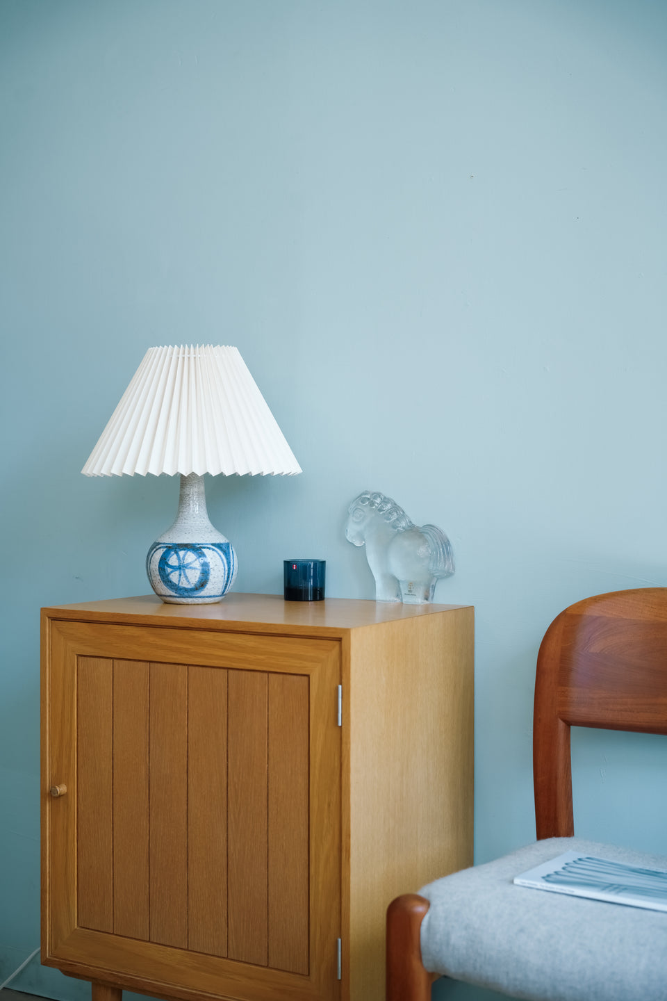 SKRUF Pony Glass Objet Lars Hellsten/スクルーフ ポニーのガラスオブジェ ラース・ヘルステン スウェーデンヴィンテージ