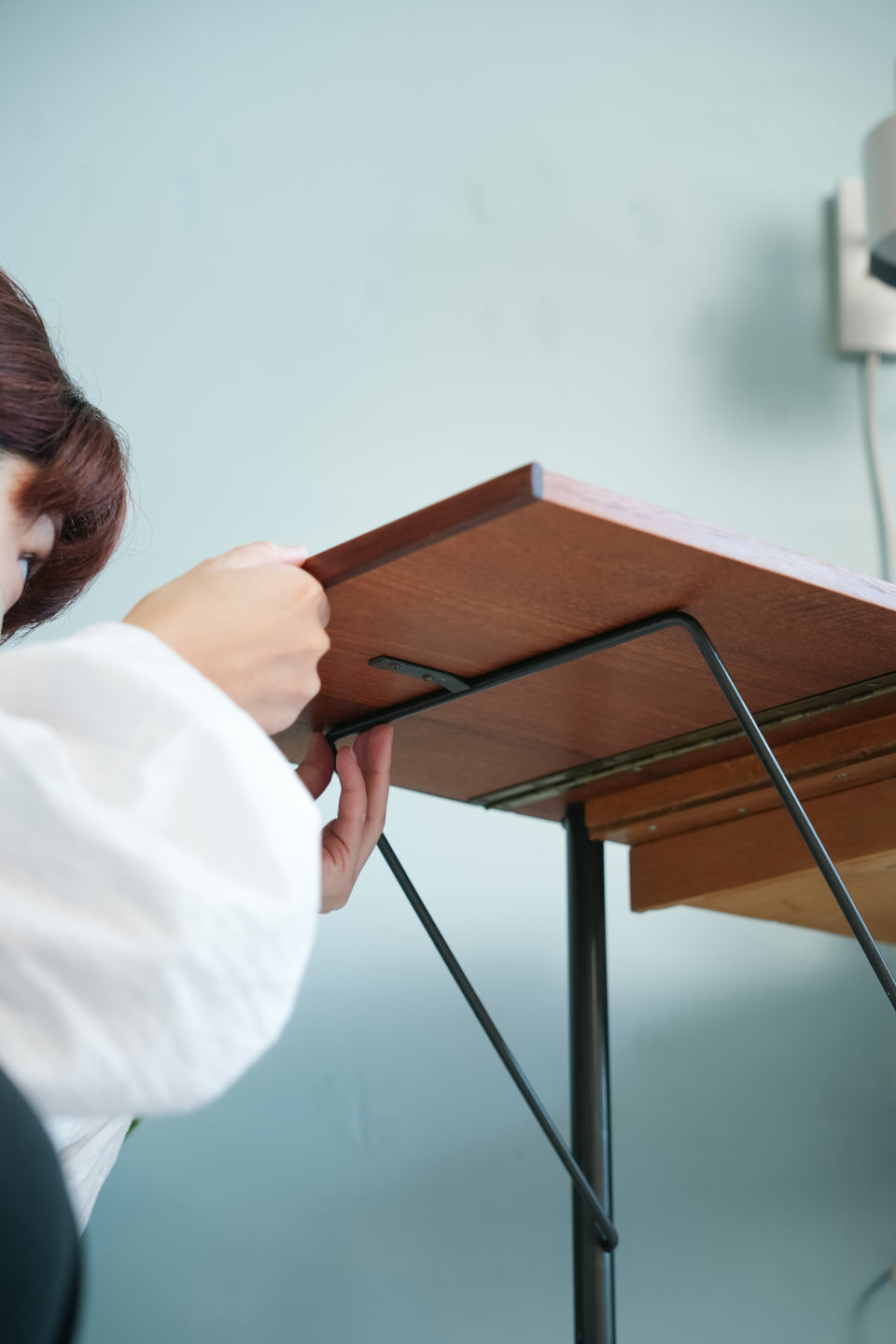 デンマークヴィンテージ タイプライターテーブル デスク 北欧家具