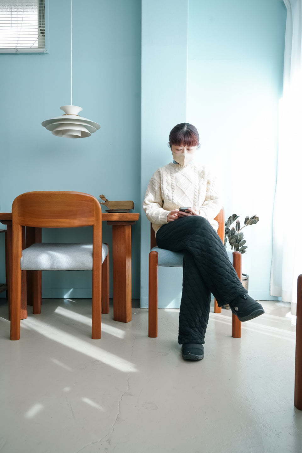 EMC Furniture A/S Teak Dining Chair/デンマークヴィンテージ ダイニングチェア 椅子 チーク材 北欧家具