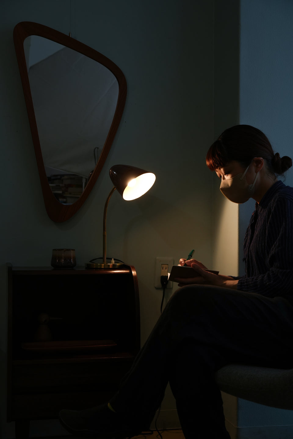 Euro Vintage Gooseneck Table Lamp/ヨーロッパヴィンテージ グースネックテーブルランプ