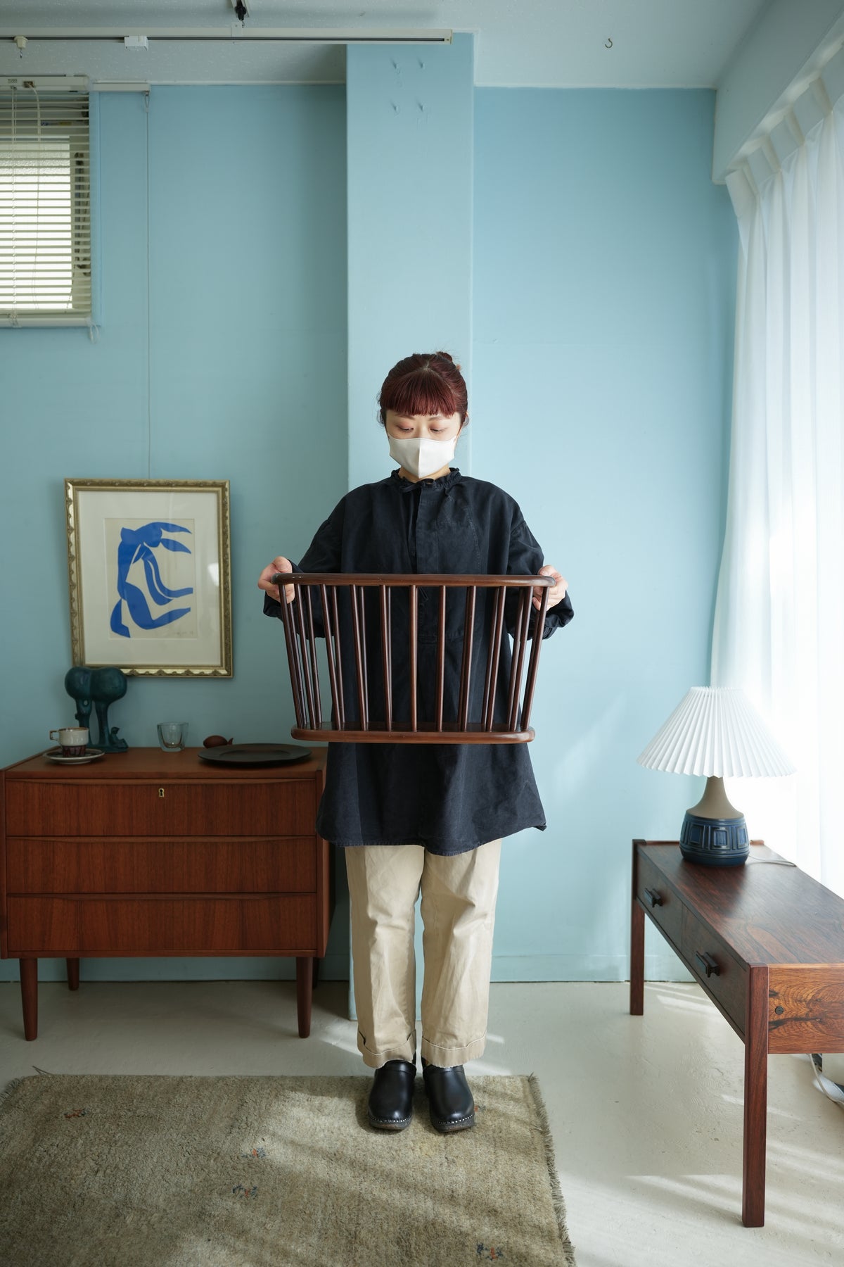 飛騨産業 マガジンラック キツツキ ジャパニーズモダン/HIDA Magazine