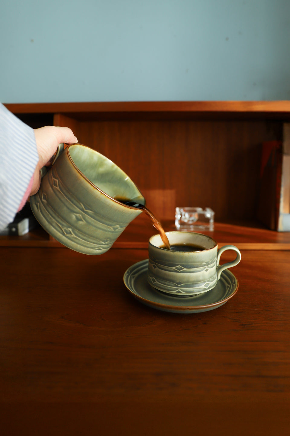 Jens H. Quistgaard RUNE Cup and Saucer Sauce pitcher /イェンス・クイストゴー ルーン カップ&ソーサー ソースポット 北欧ヴィンテージ食器