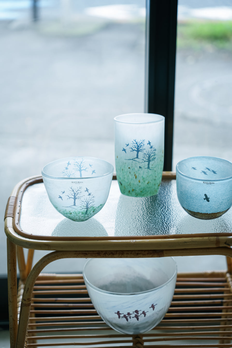 Kosta Boda Kjell Engman Glassware/コスタボダ シェル・エングマン ガラス
