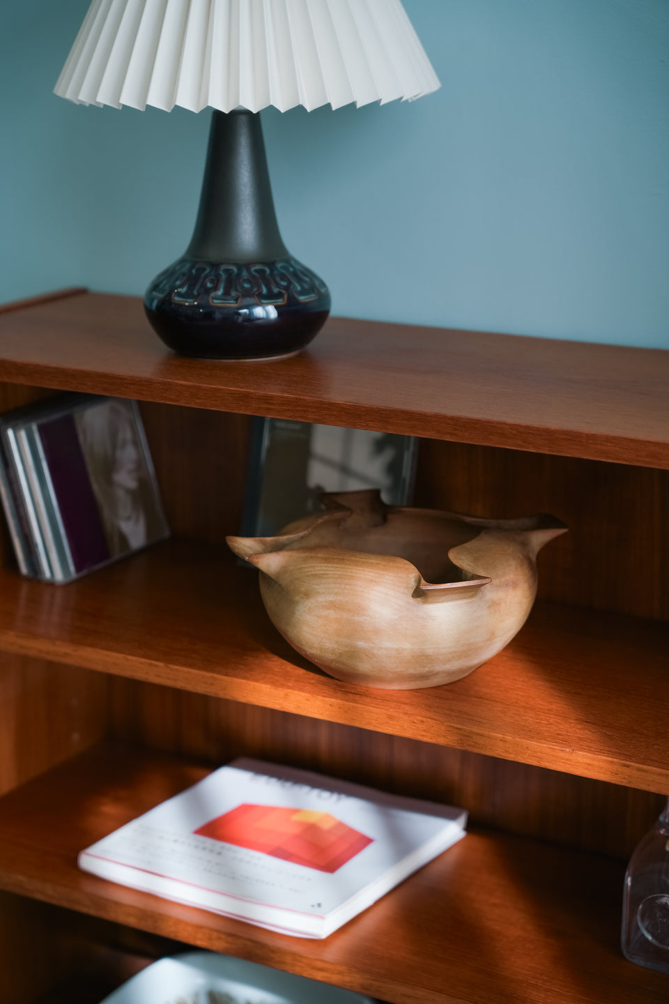 Made in Italy Wooden Bowl/イタリア製 木製ボウル ヴィンテージインテリア