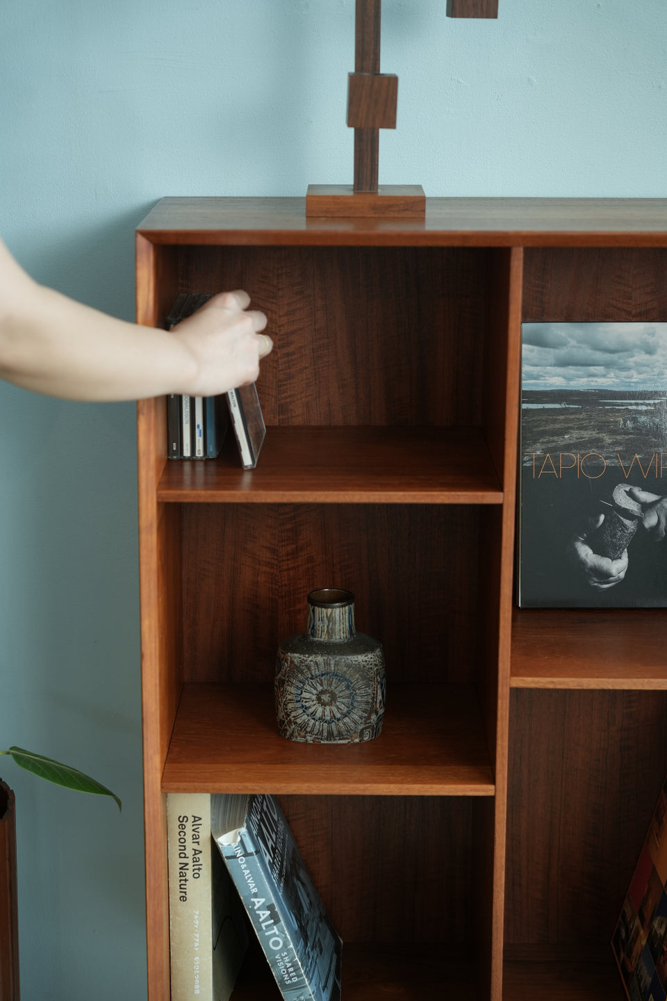 Peter Hvidt & Orla Mlgaard Nielsen Sborg Mobler Teak Bookcase/ピーター・ヴィッツ & オルラ・ムルガード・ニールセン ソボーモブラー ブックケース チーク材