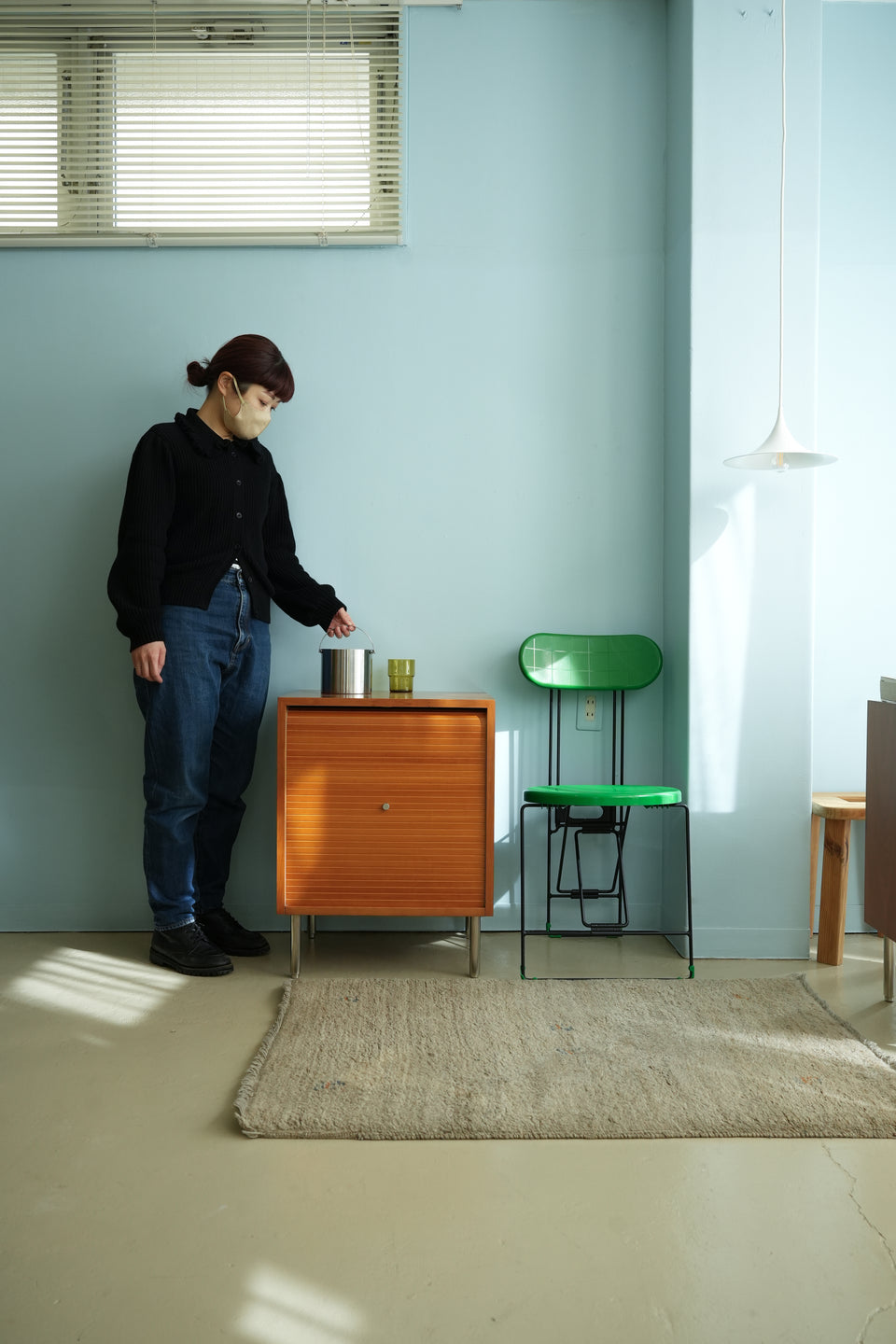 Punt Mobles Shutter Small Cabinet/スモールキャビネット 蛇腹扉 スペイン家具