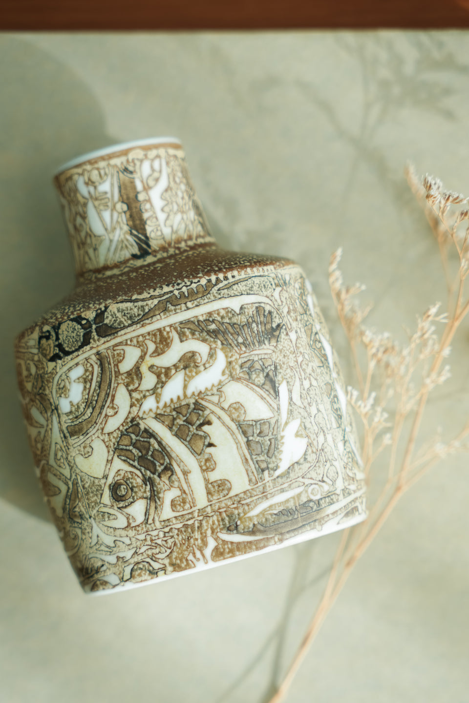 Royal Copenhagen Small Flower Vase Nils Thorsson Baca/ロイヤルコペンハーゲン フラワーベース 花瓶 バッカ  ニルス・トーソン 北欧インテリア