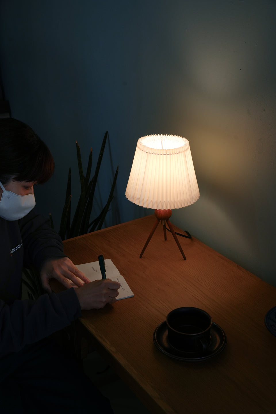 Teak Tripod Table Lamp Danish Vintage/デンマークヴィンテージ テーブルランプ チーク材 照明 北欧インテリア