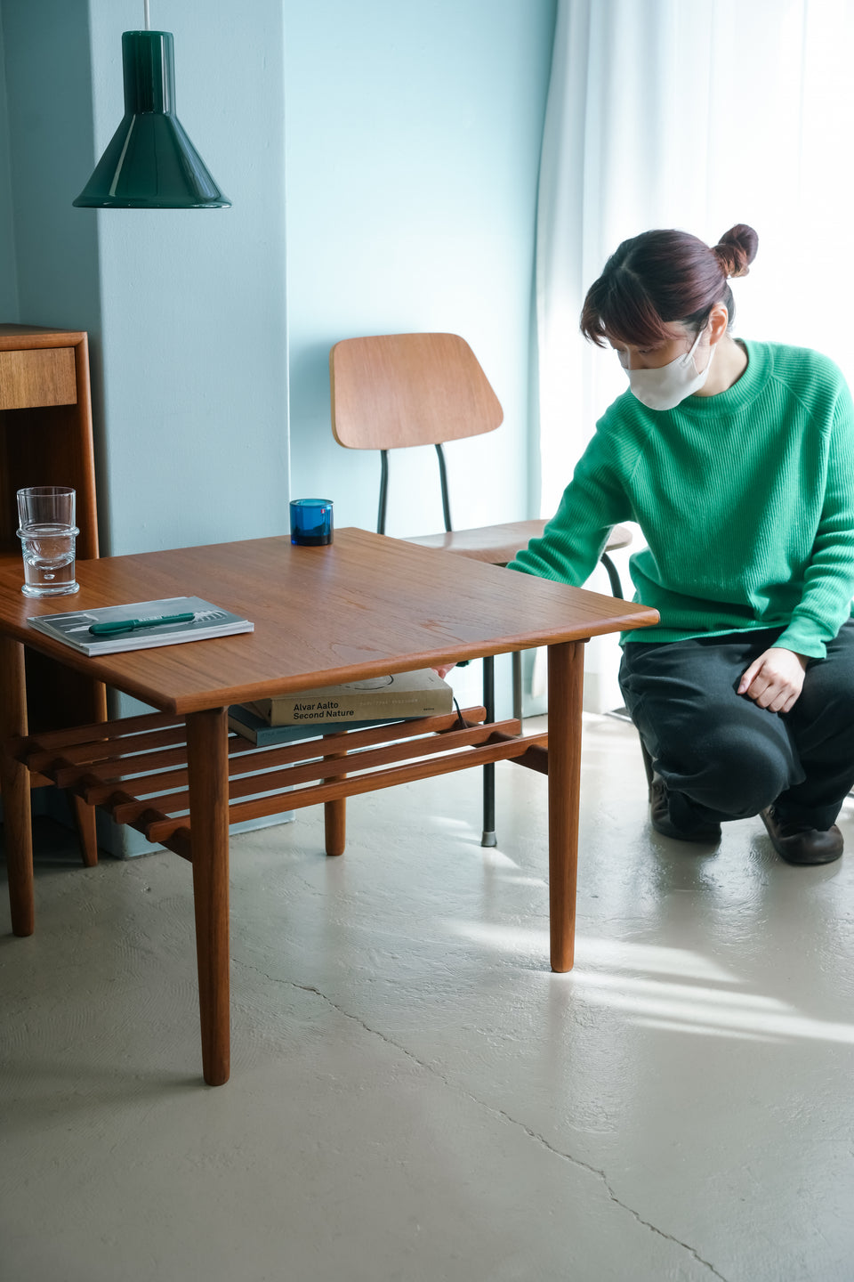 Teak Square Coffee Table Danish Vintage/デンマークヴィンテージ スクエア コーヒーテーブル チーク材