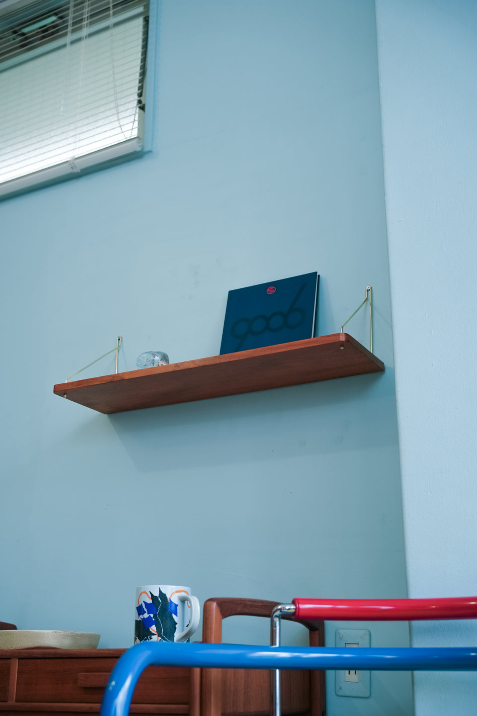 Teak Wall Shelf Danish Vintage/デンマークヴィンテージ ウォールシェルフ チーク材 北欧インテリア