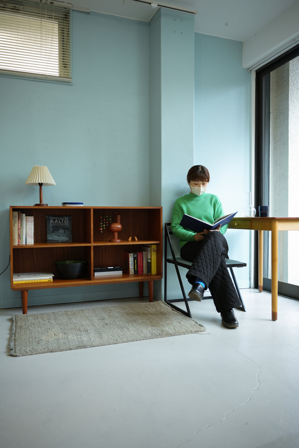 Teakwood Low Bookcase Danish Vintage/デンマークヴィンテージ ブックケース 本棚 北欧家具