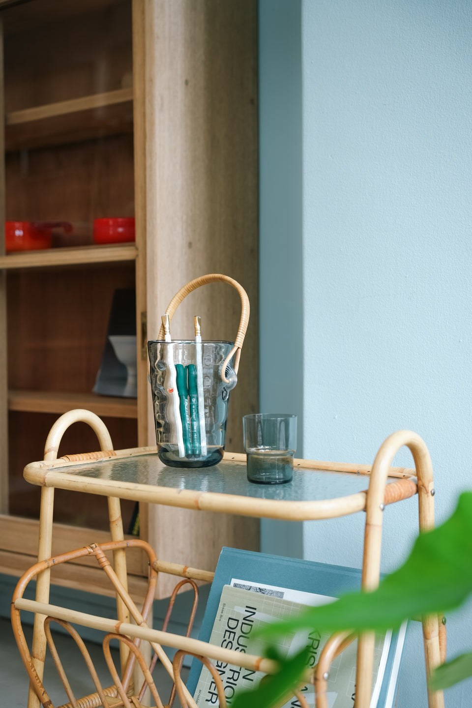 Vintage Holmegaard Ice Bucket Jacob E. Bang/ホルムガード アイスバスケット デンマークヴィンテージ
