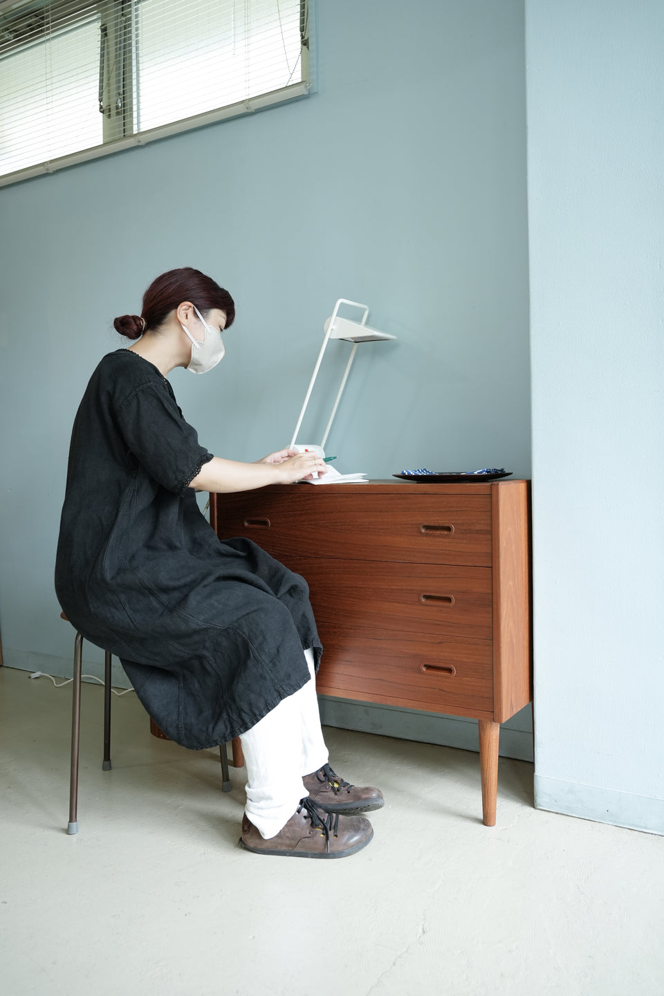 デンマークヴィンテージ 3段チェスト チーク材/3drawer Teak Chest