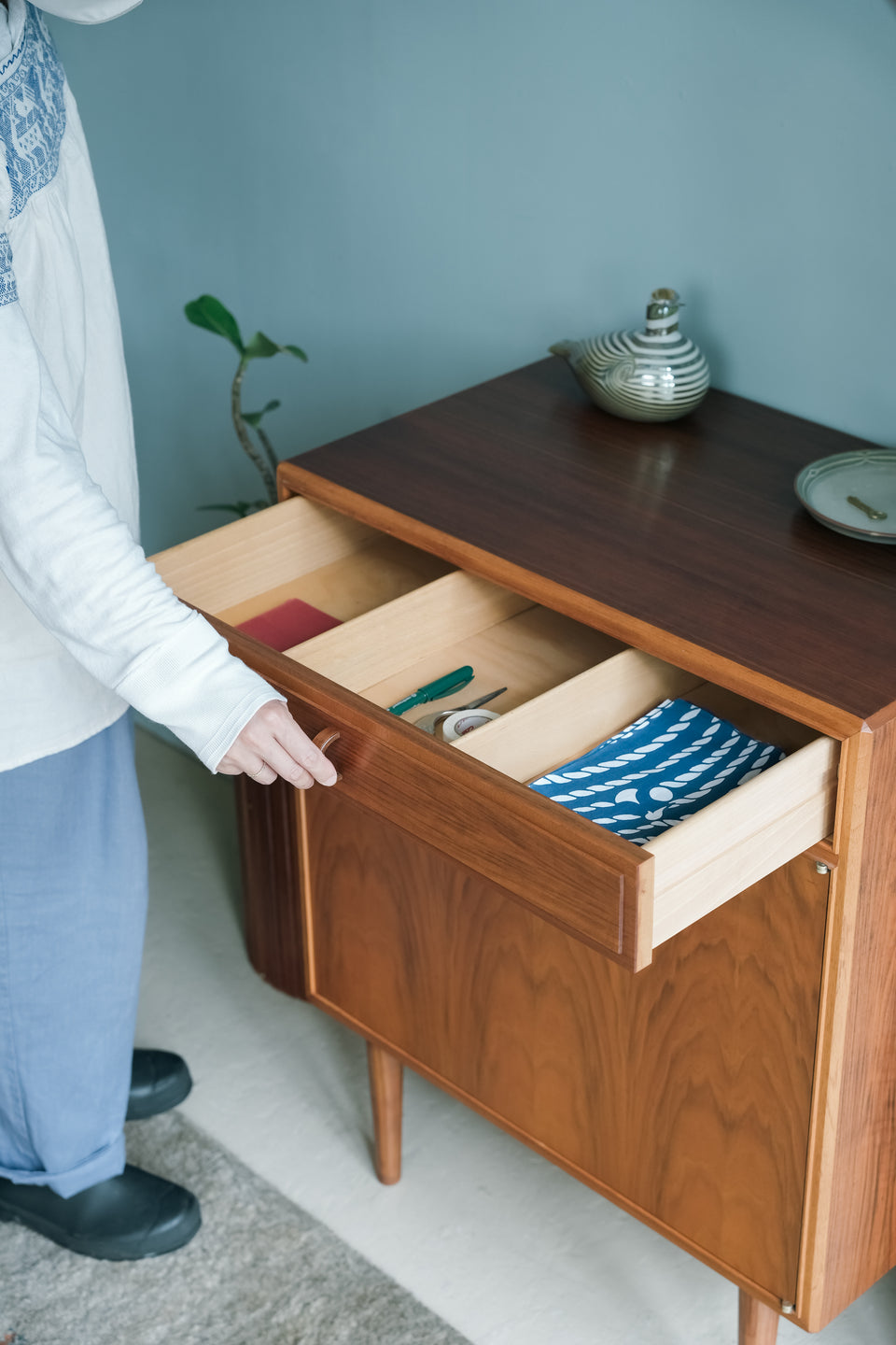 Bodafors Facett Small Cabinet Bertil Fridhagen/スウェーデンヴィンテージ ボダフォース スモールキャビネット バーティル・フリードハーゲン