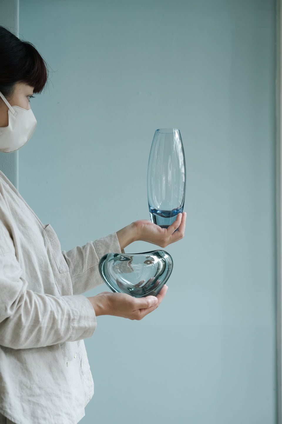 Holmegaard Glass Vase Per Lütken/ホルムガード ガラスベース 花瓶 ペル・ルッケン