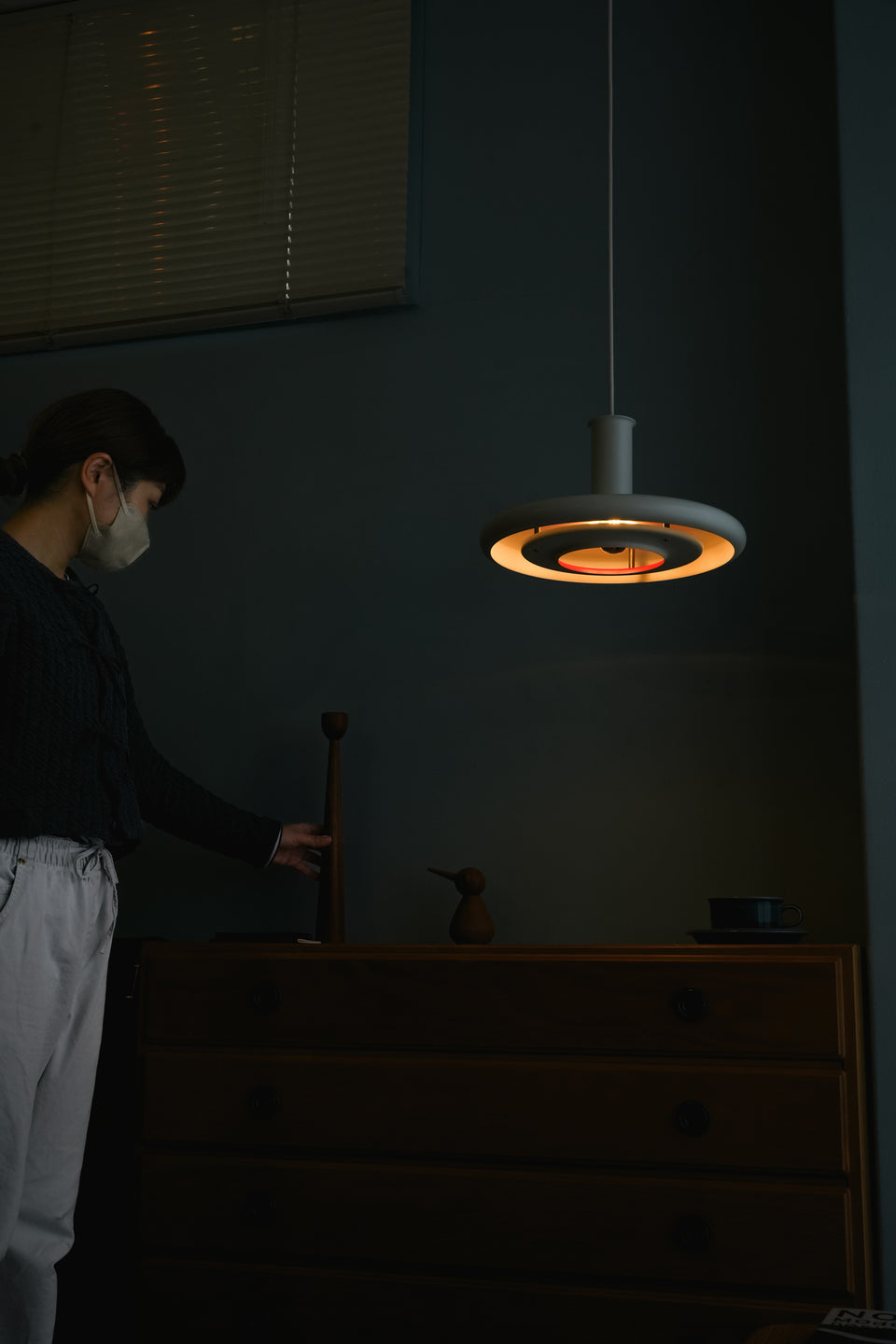 Fog&Mørup Optima Pendant Light White Small/フォグ&モーラップ オプティマ ペンダントライト 北欧インテリア
