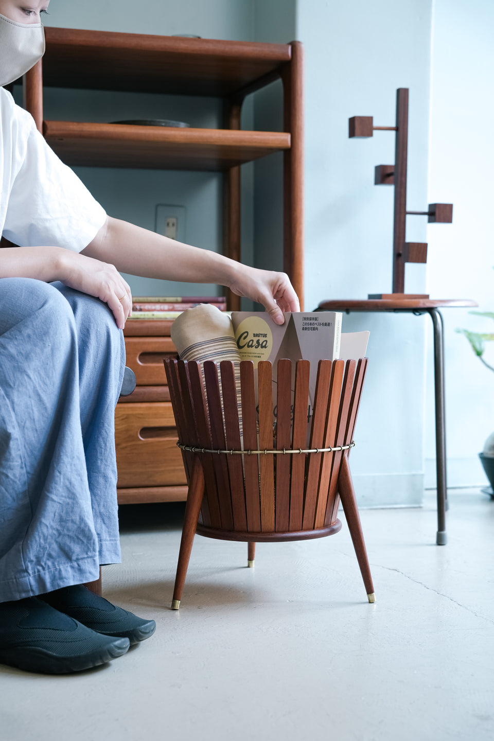 Teak Plant Stand Danish Vintage/デンマークヴィンテージ プラントスタンド チーク材
