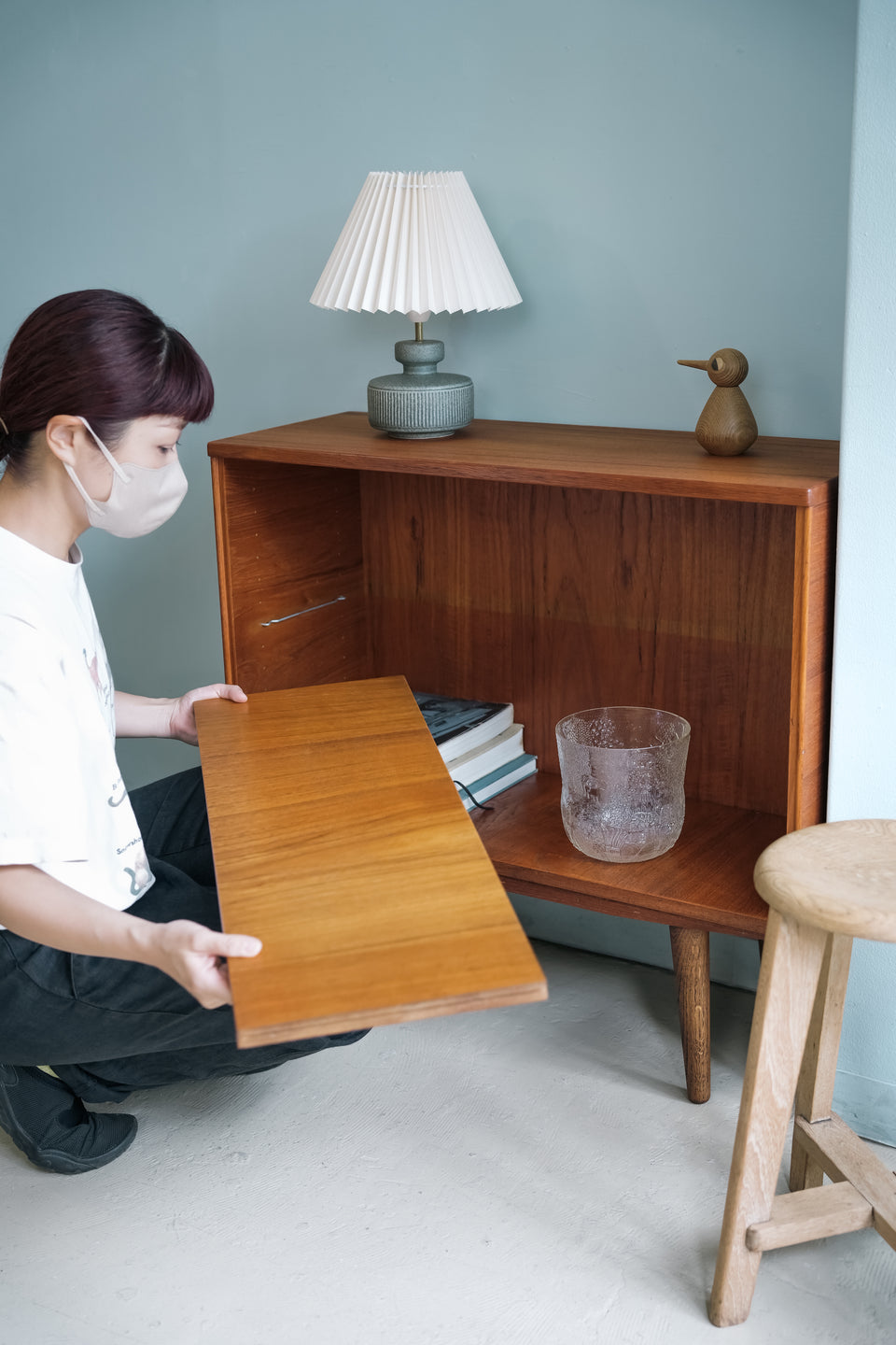 Teak Small Bookcase Danish Vintage/デンマークヴィンテージ スモールブックケース チーク材
