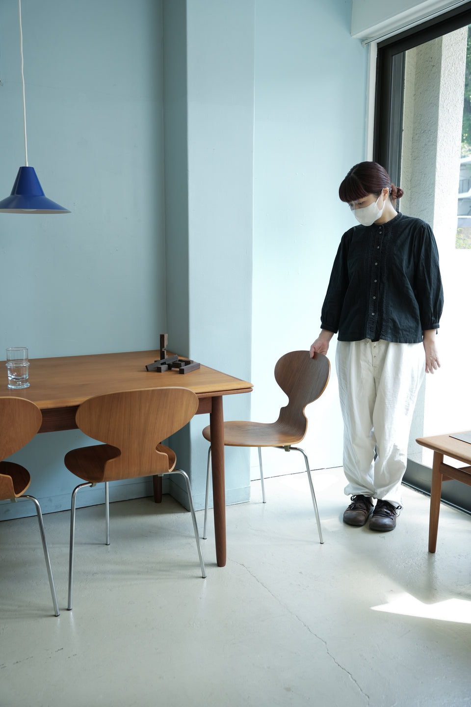 Vintage Fritz Hansen 3100 Ant Chair Teak Arne Jacobsen/フリッツハンセン アントチェア チーク材 アルネ・ヤコブセン ヴィンテージ
