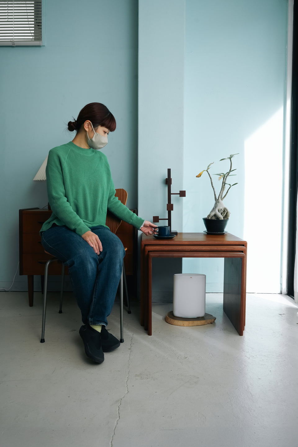 Danish Vintage Salin Møbler Nyborg Nesting Table Teakwood/デンマークヴィンテージ ネストテーブル チーク材 北欧家具