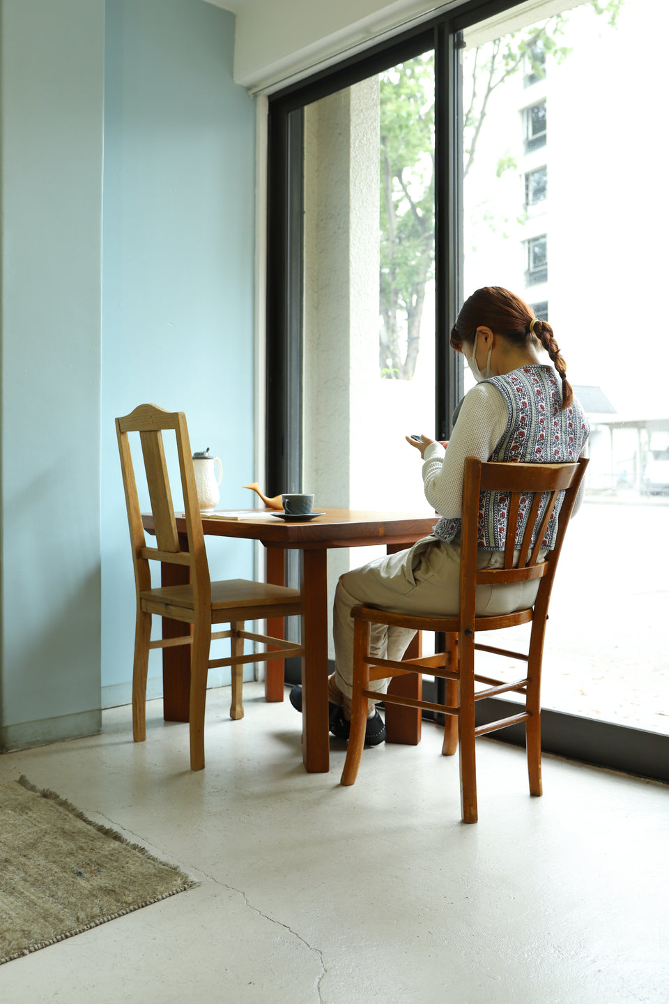 French Antique Wooden Chair/フランスアンティーク ウッドチェア 椅子