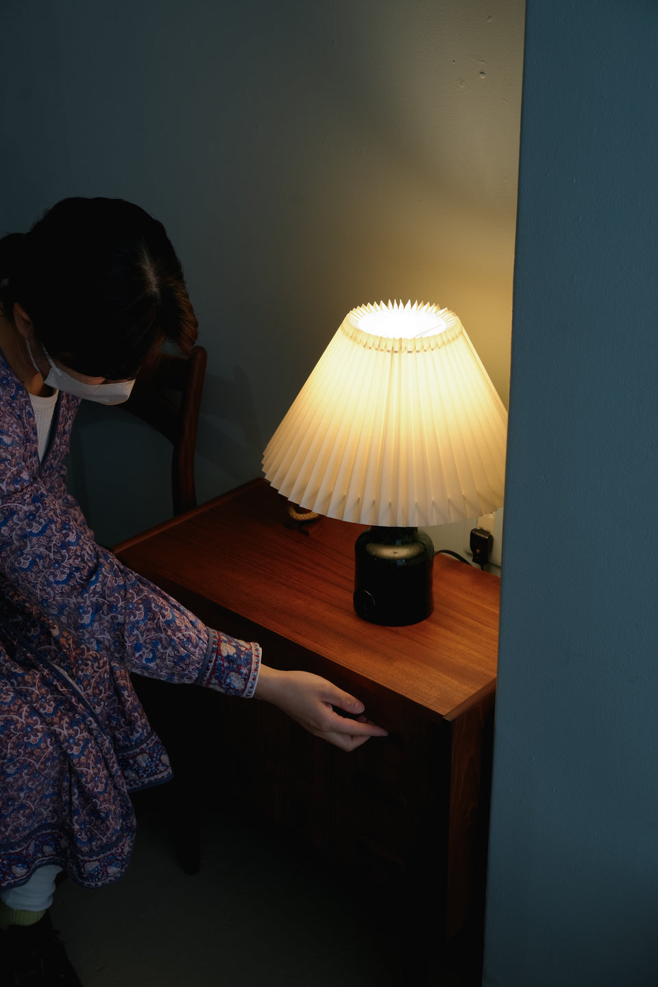 Granna Glasbruk Table Lamp Swedish Vintage/スウェーデンヴィンテージ テーブルランプ ガラス
