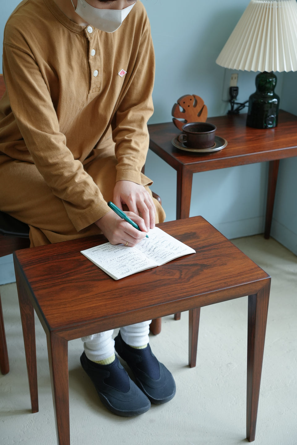 Haslev Rosewood Nesting Table Danish Vintage/ハスレヴ ネストテーブル ローズウッド材