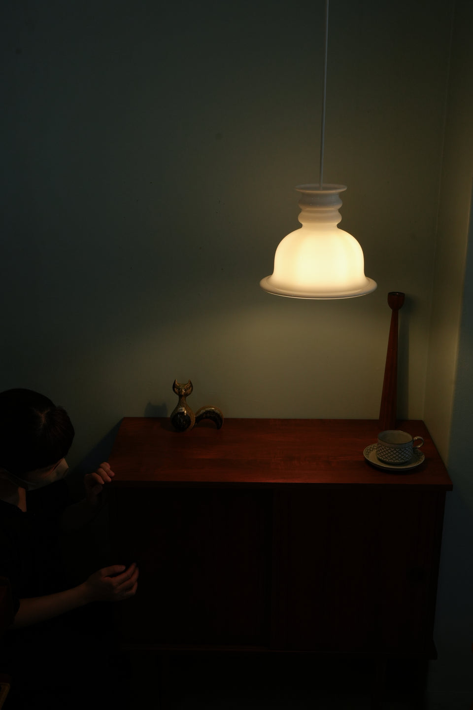 Holmegaard Pendant Light Kro Sidse Werner White/ホルムガード ペンダントライト シセ・ヴェアナー