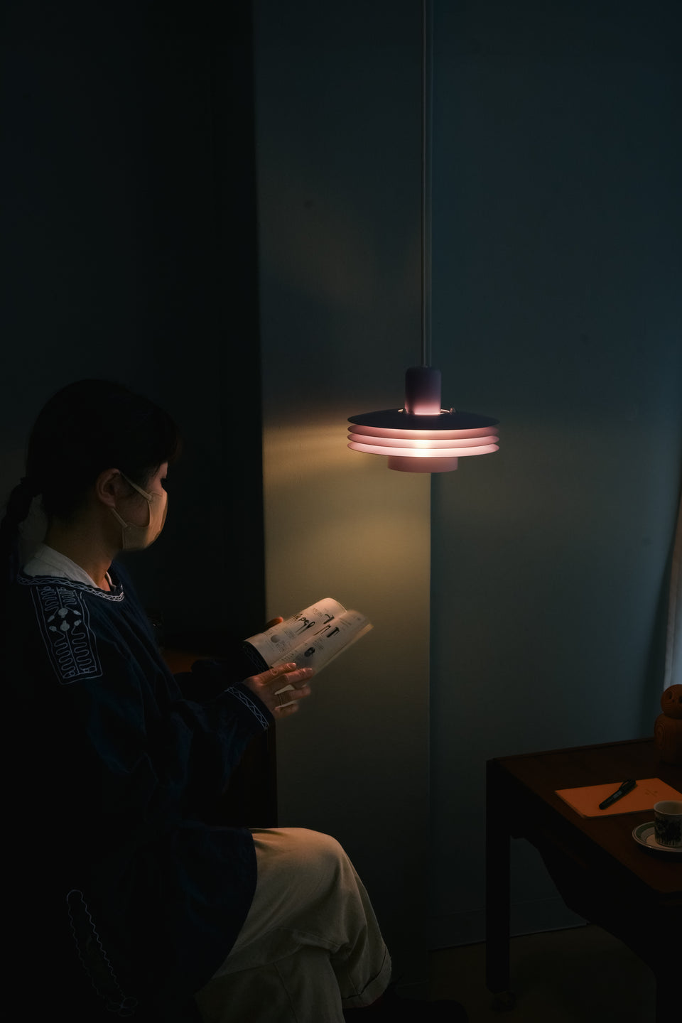 デンマークヴィンテージ ホーン ペンダントライト 照明 北欧インテリア