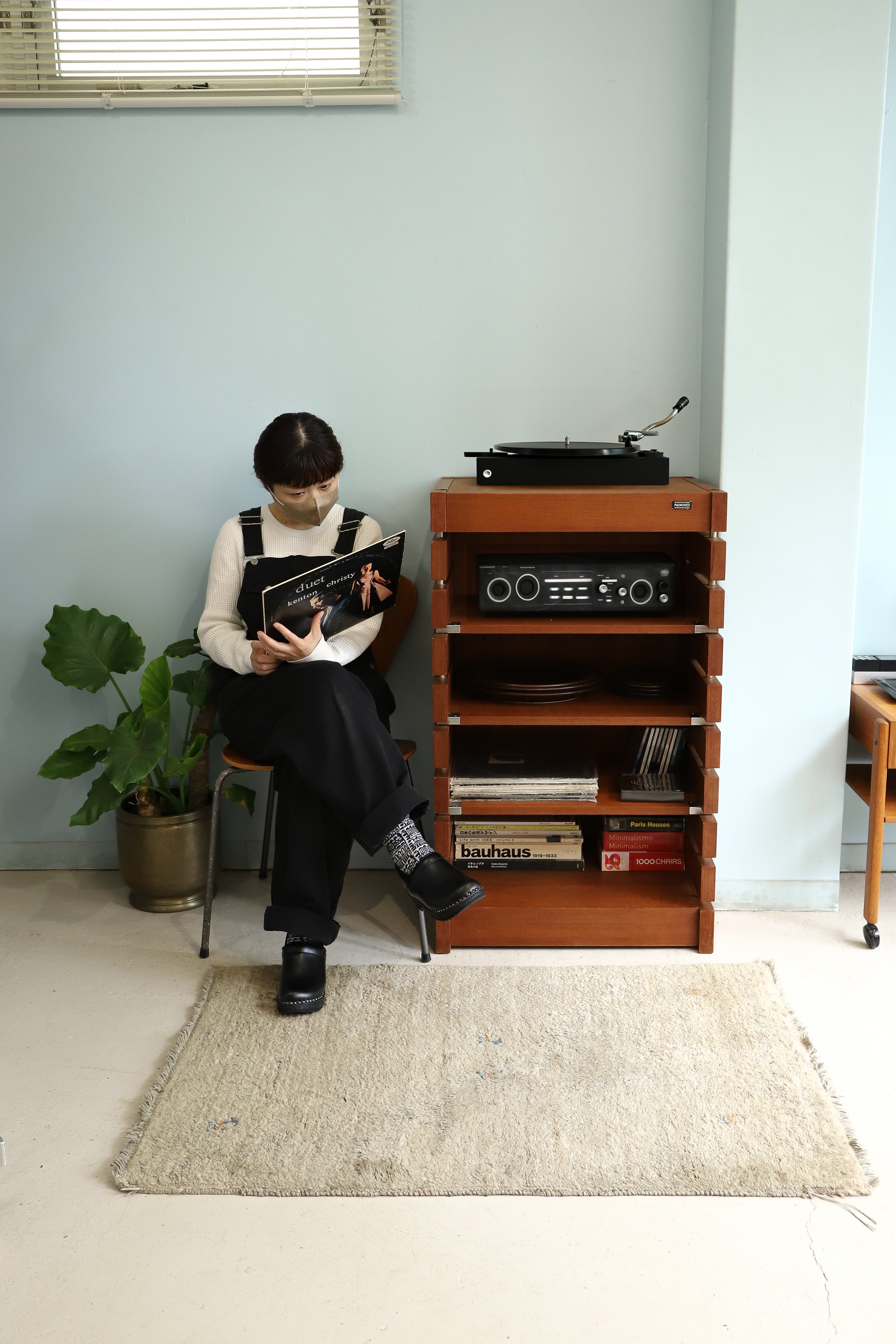 Magazine Nikko Rack ジャパンヴィンテージ オーディオラック 日幸電機製作所 レトロモダン/Japanese Vintage NIKKO Audio Rack ...